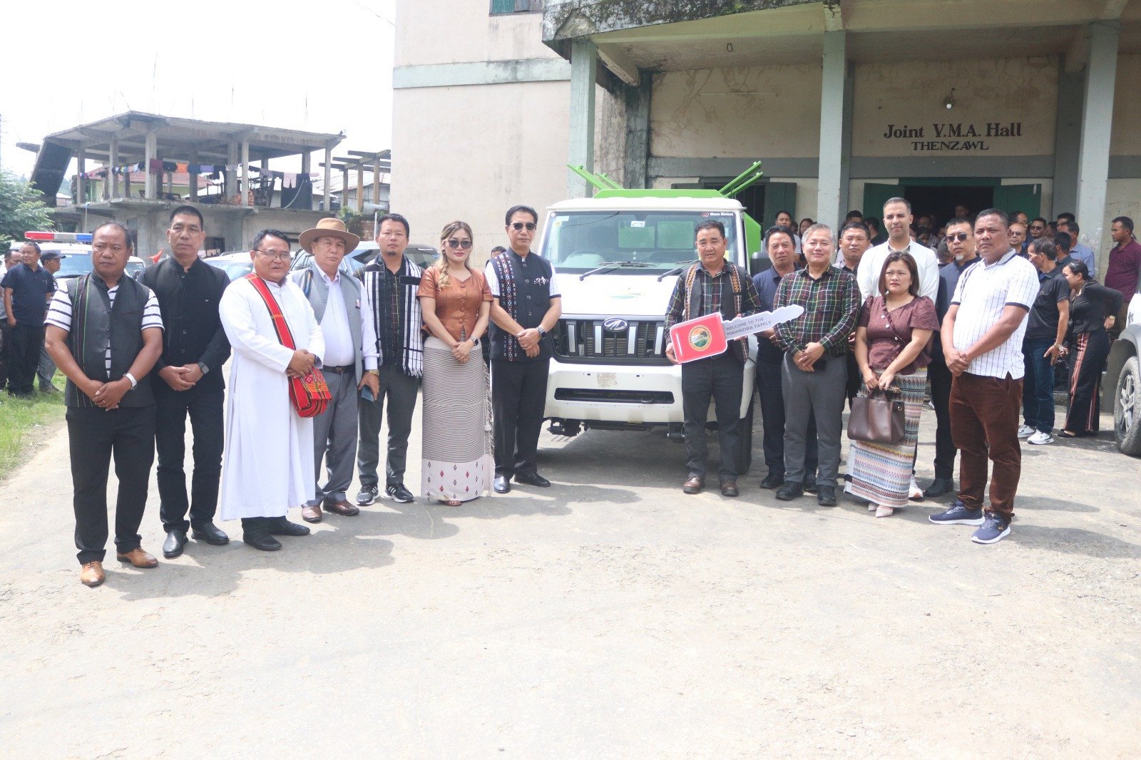 "State pawn atanga Mizoram lo tlawhtuten min fak thinna langsar chu faina leh thianghlimna a ni"  Pu Lalduhoma Chief Minister.