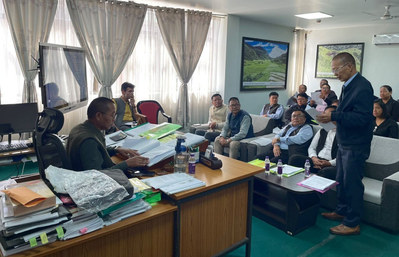 COOPERATION MINISTER PU PC VANLALRUATA HOVIN MIZORAM STATE COOPERATIVE DEVELOPMENT COUNCIL MEETING NEI.